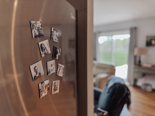 Set of 4 Custom Photo Magnets